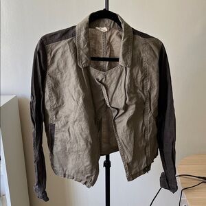 Eileen Fischer Two-Tone Women's Jacket